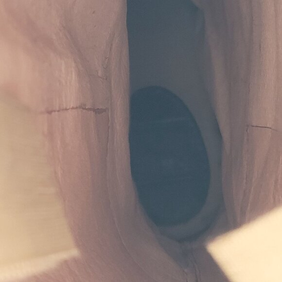 Frye Harlow Campus Women's Charcoal/Black High Heel Tall Boots 77343 US Size 6M - Picture 10 of 13